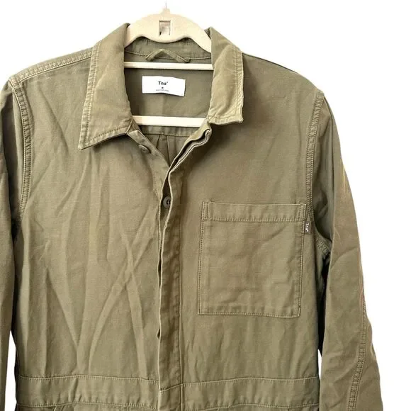ARITZIA TNA‎ Utility Style Jumpsuit Olive Green Medium